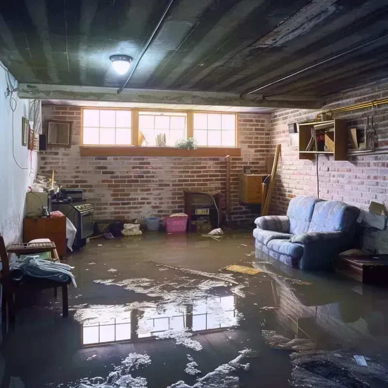 Flooded Basement Cleanup in Newton, MA